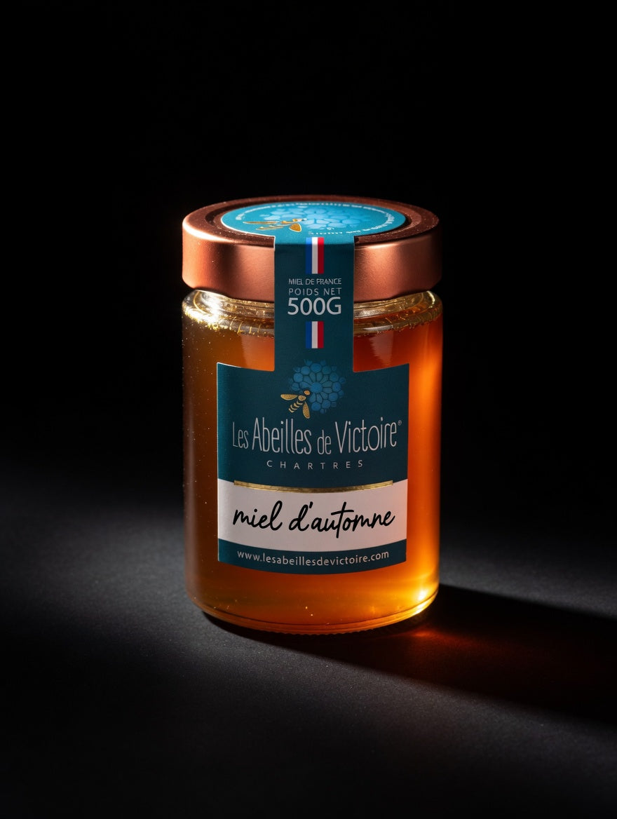 Pot détouré de miel d’automne Les Abeilles de Victoire