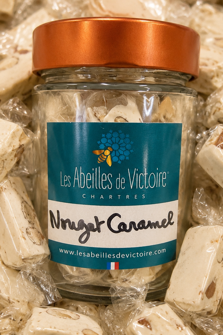 Sachet de nougats au caramel Les Abeilles de Victoire