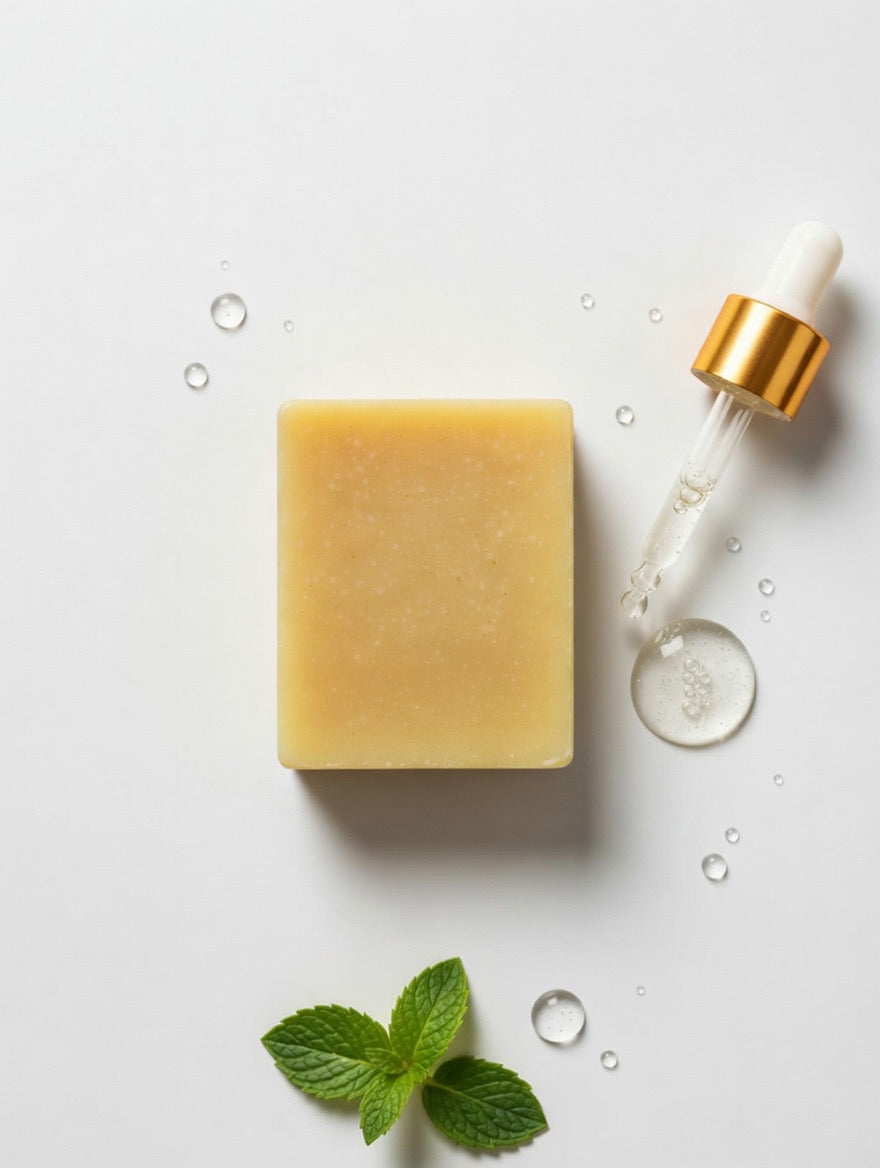 Présentation du savon Peau grasse Les Abeilles de Victoire