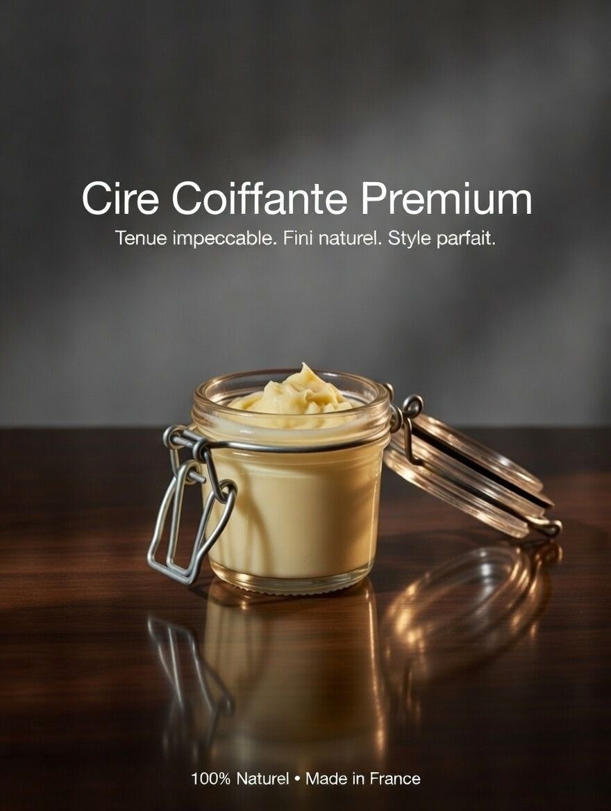 Pot de cire coiffante Les Abeilles de Victoire